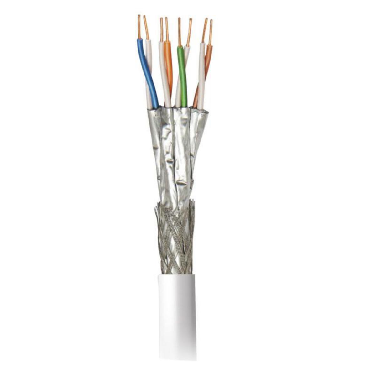 Tietoverkkokaapeli-CAT7A Televes Datacom S/FTP DCA - TIETOVERKKOKAAP-CAT7A DATACOM S/FTP CAT7A DCA CU LSNH Ø7.7MM