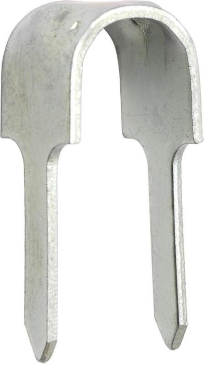 Lyöntikiinnikkeet kaksijalkaiset sinkityt Letti - LYÖNTIKIINNIKE LETTI 2-JALK 8mm/16 SS 100kpl