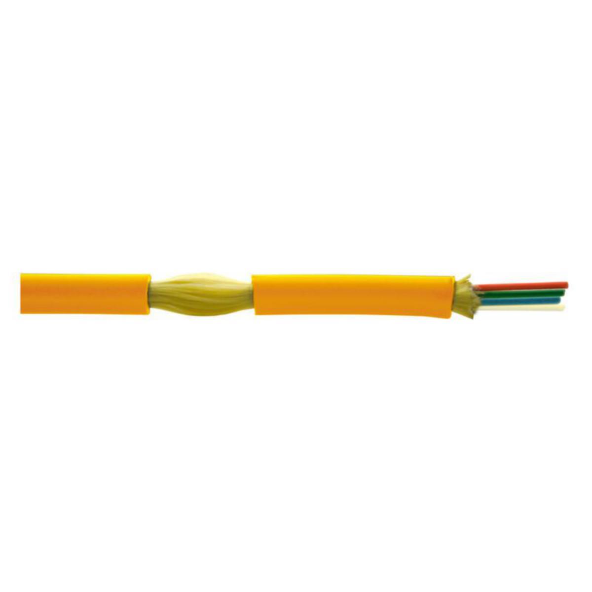 Valokuitukaapeli Televes Datacom sisä G.657A2 Cca - VALOKUITUKAAP-HF SISÄ DATACOM 4XSM CCA 9/125 (G.657A2) K500
