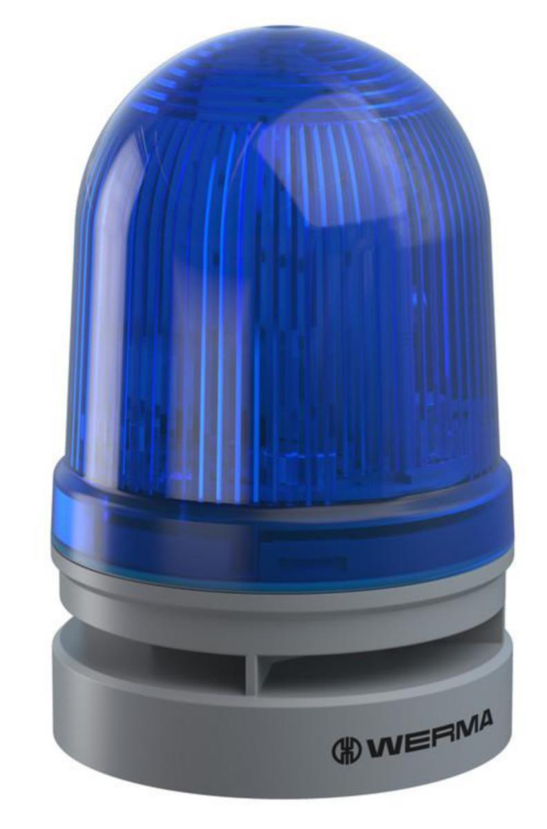 Vilkkuvalo WERMA Signaltechnik EvoSIGNAL Combi Midi - VILKKUVALO EVOSIGNAL MIDI TWINFLASH COMBI BU