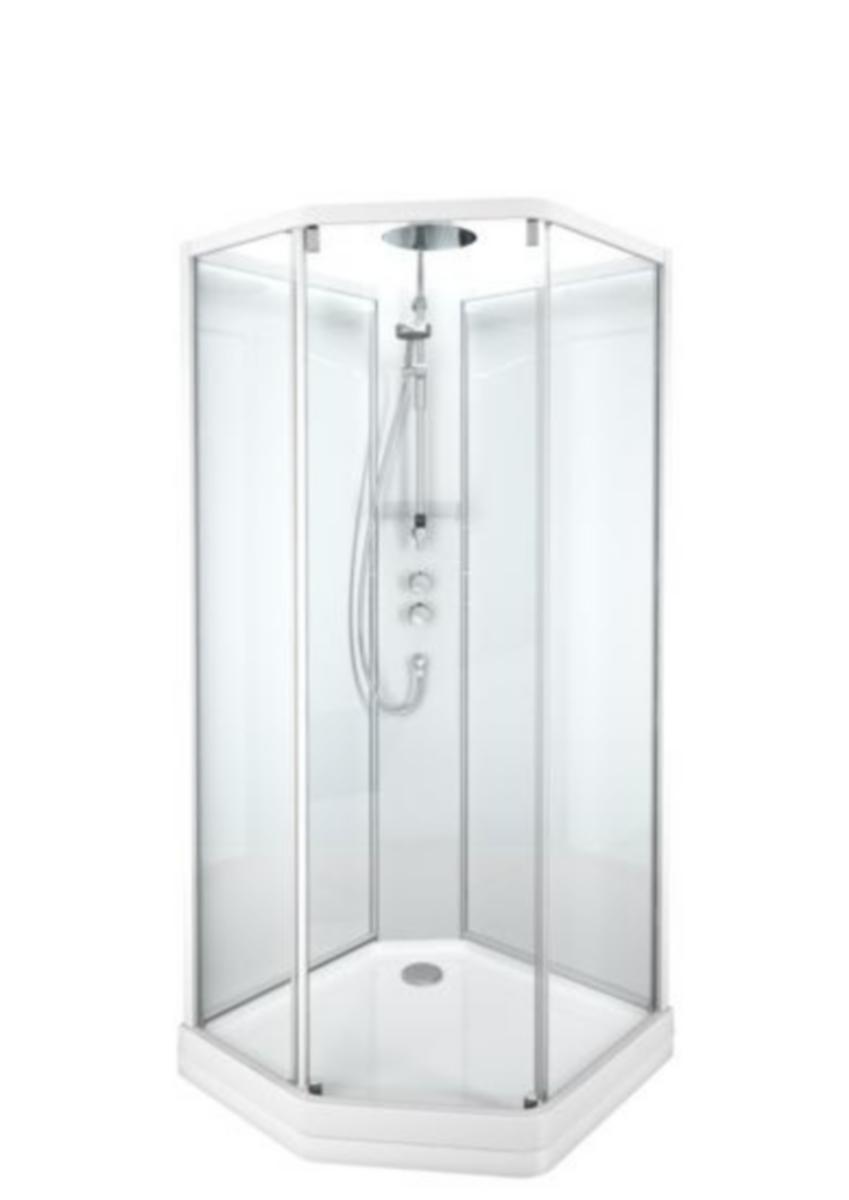 Ovi Contura Shower Showerama 10-5 - OVI SHOWERAMA 10-5 5-KULMAINEN 1000. OIK. VALK