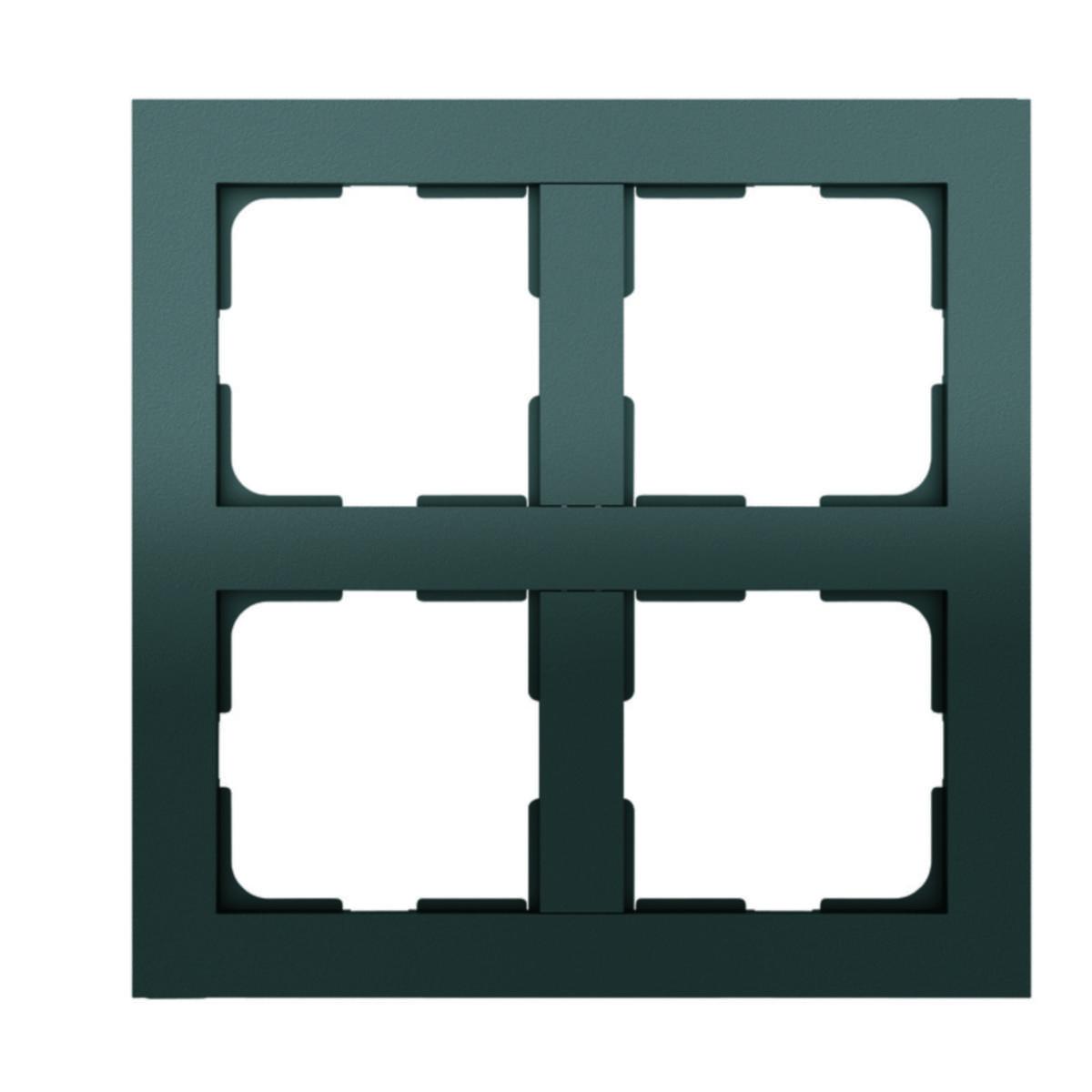 Peitelevy ELKO Plus matriisikehys - PEITELEVY ELKO PLUS 2X2 MATRIISI/IP20/156MM MUS