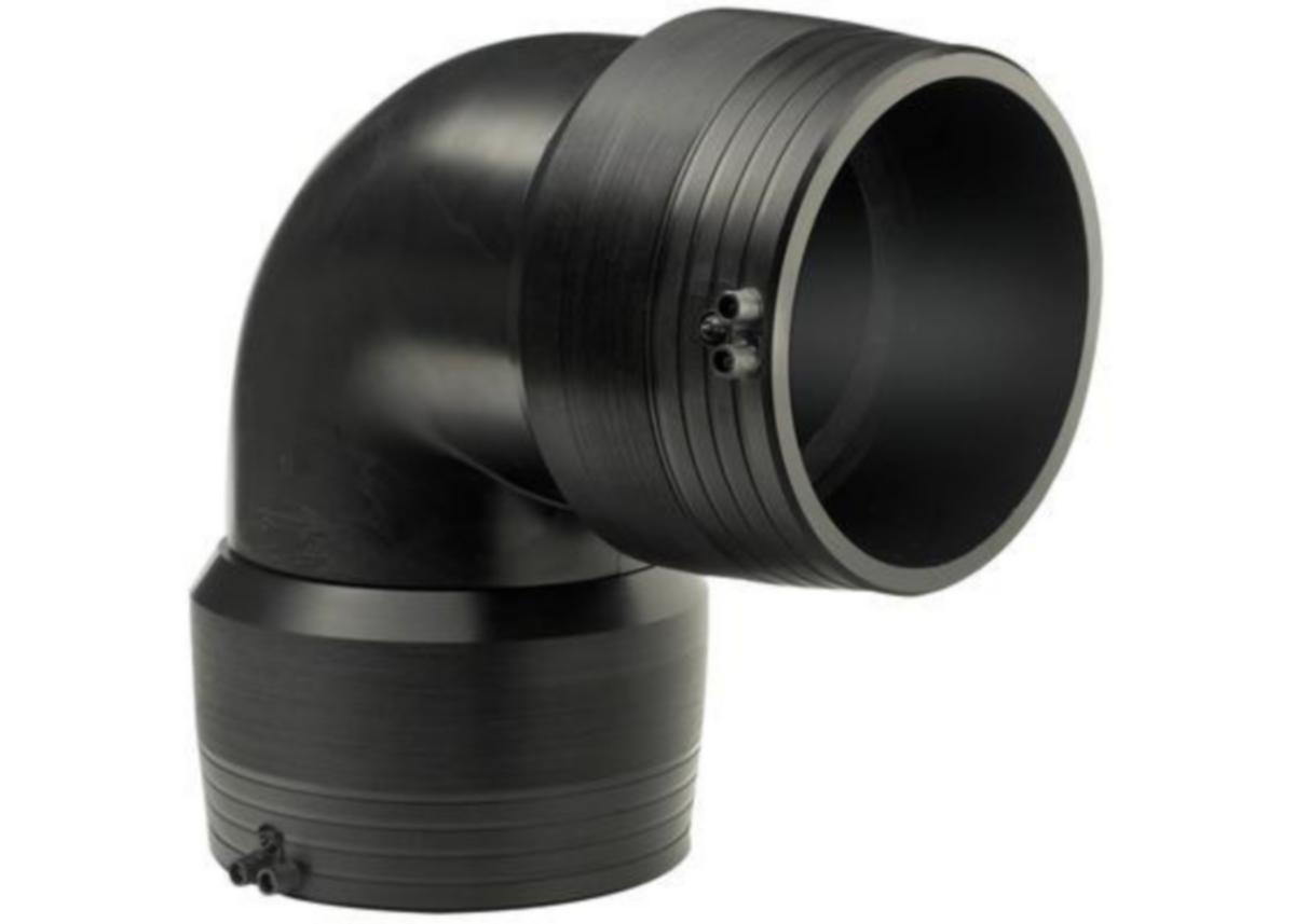 Sähköhitsauskulma Elgef Plus 90° - SÄHKÖHITSAUS KULMA ELGEF PLUS 225X90 PE100 SDR11 PN16