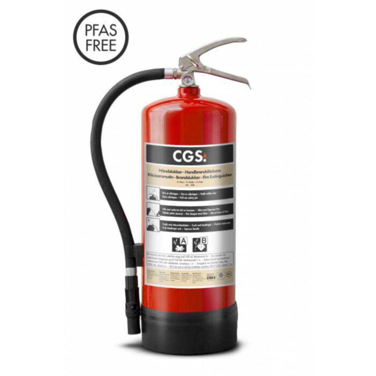 Vaahtosammutin CGS - SAMMUTIN CGS VAAHTOSAMMUTIN PFAS-VAPAA