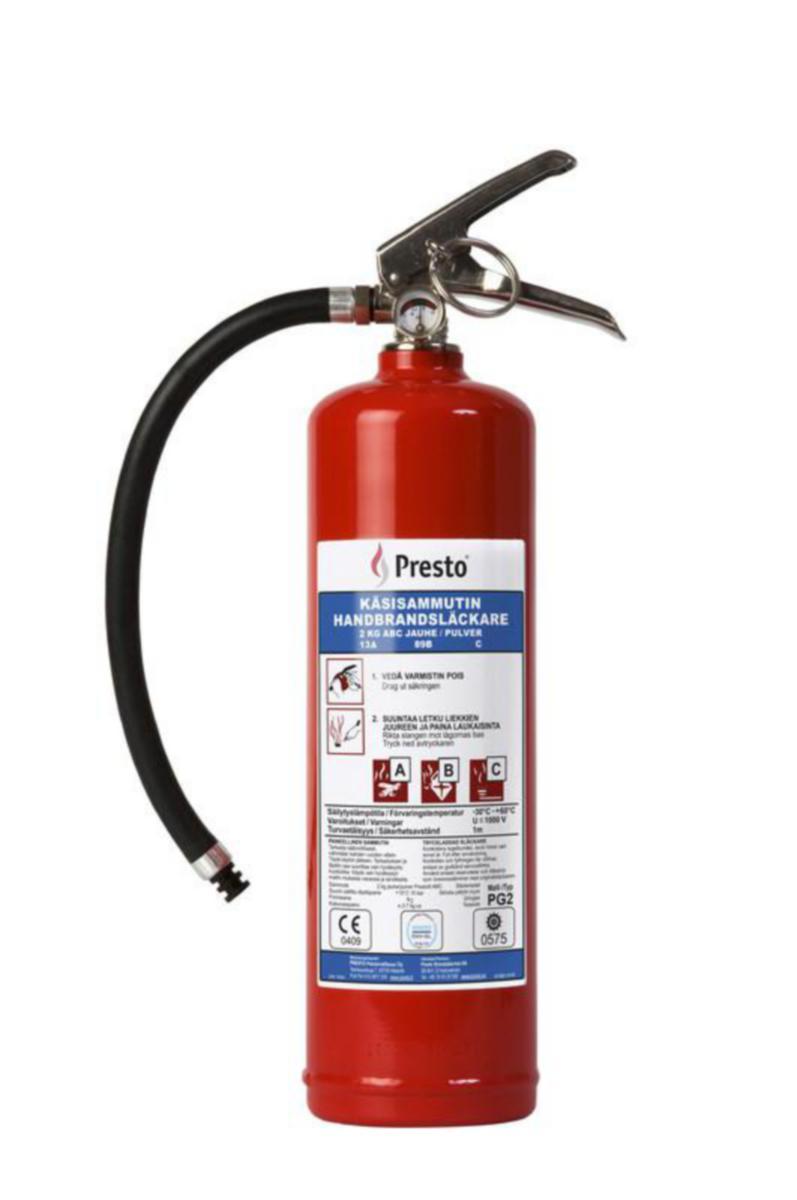 Jauhesammutin Presto - SAMMUTIN PRESTO 2 KG PG2A 13A 89B C JAUHE