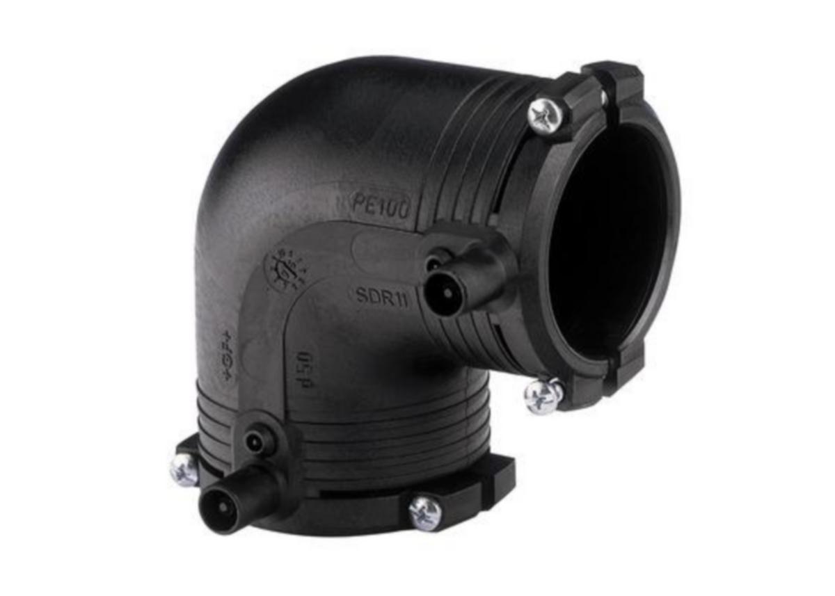 Sähköhitsauskulma Elgef Plus 90° - SÄHKÖHITSAUS KULMA ELGEF PLUS 25X90 PE100 SDR11 PN16