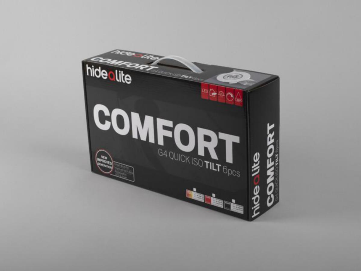 Alasvalo Hide-a-lite Comfort G4 - ALASVALO COMFORT G4 IP44 520LM 7,5W TUNE TILT 6PAC