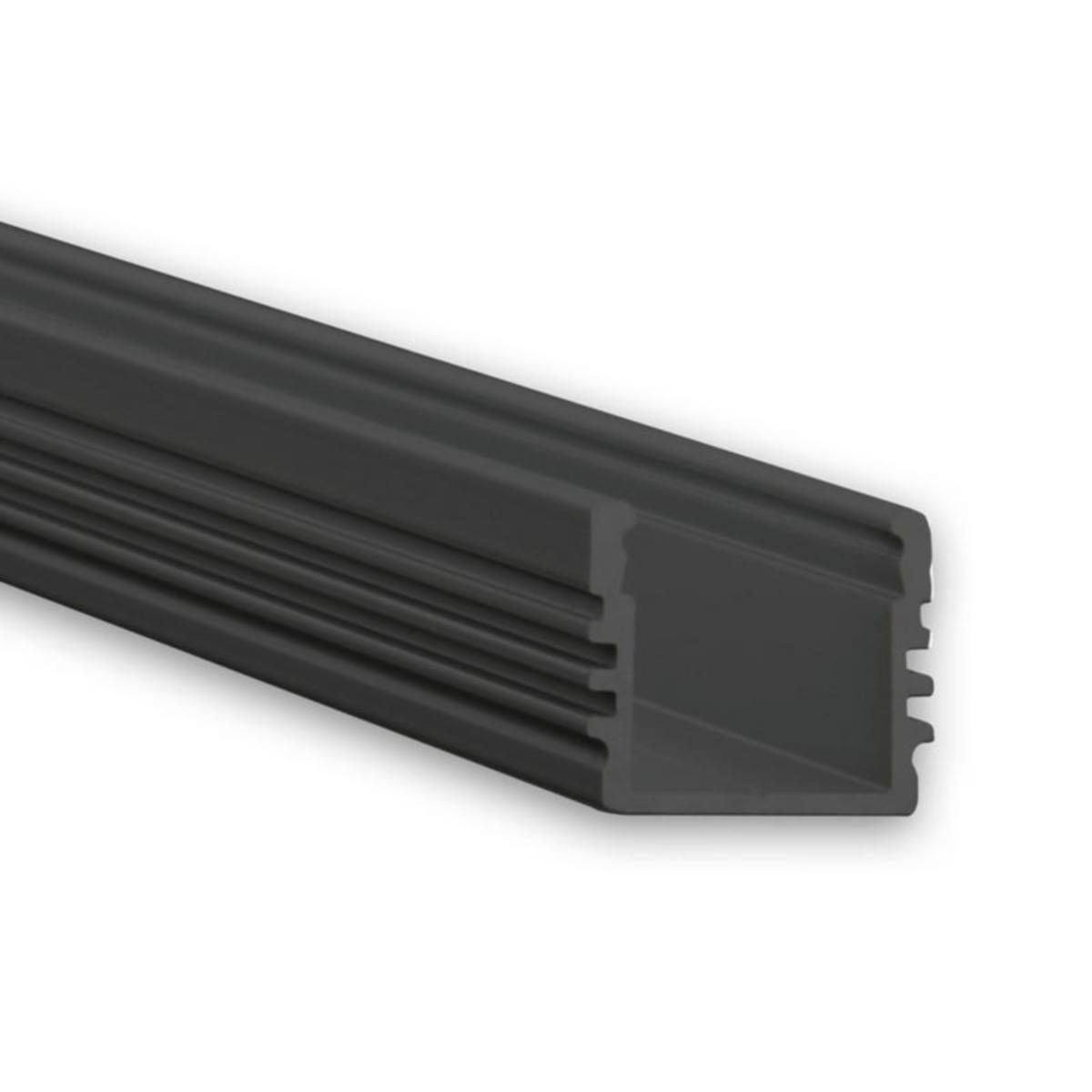 Valoprofiili/-nauha Galaxy Profiles PL - VALOPROFIILI/-NAUHA GALAXY PL2 LED-PROFIILI MUSTA 2M