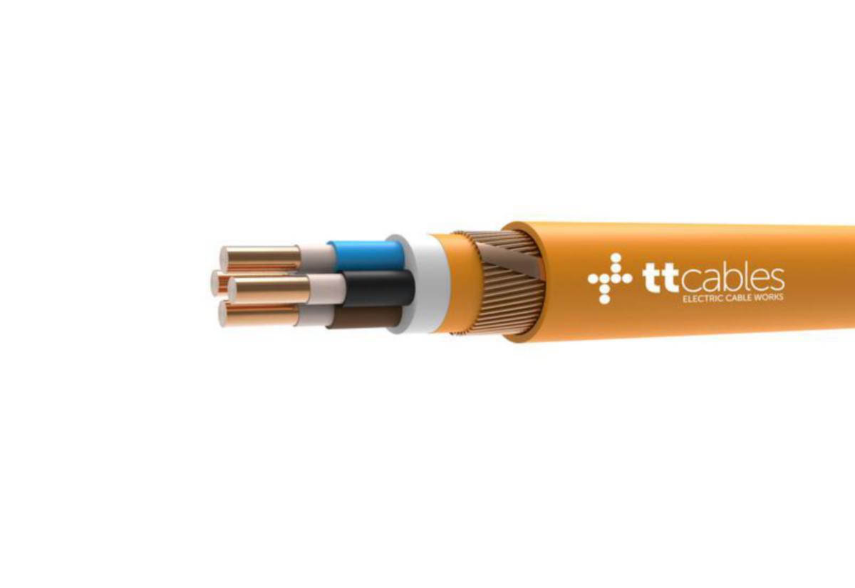 Kuparivoimakaapeli TT Kabeli FRHF - KUPARIVOIMAKAAPELI TT CABLES FRHF 4X2,5RE/2,5 K500