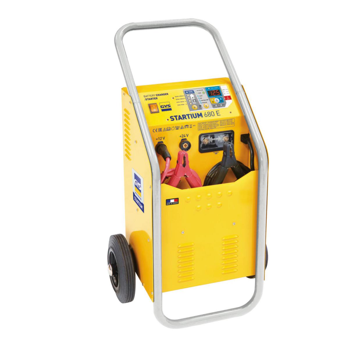 Käynnistinlaturi GYS Startium 680E älykäs - ÄLYKÄS KÄYNNISTINLATURI 12/24V STARTIUM 680E VAUNU GYS 026490