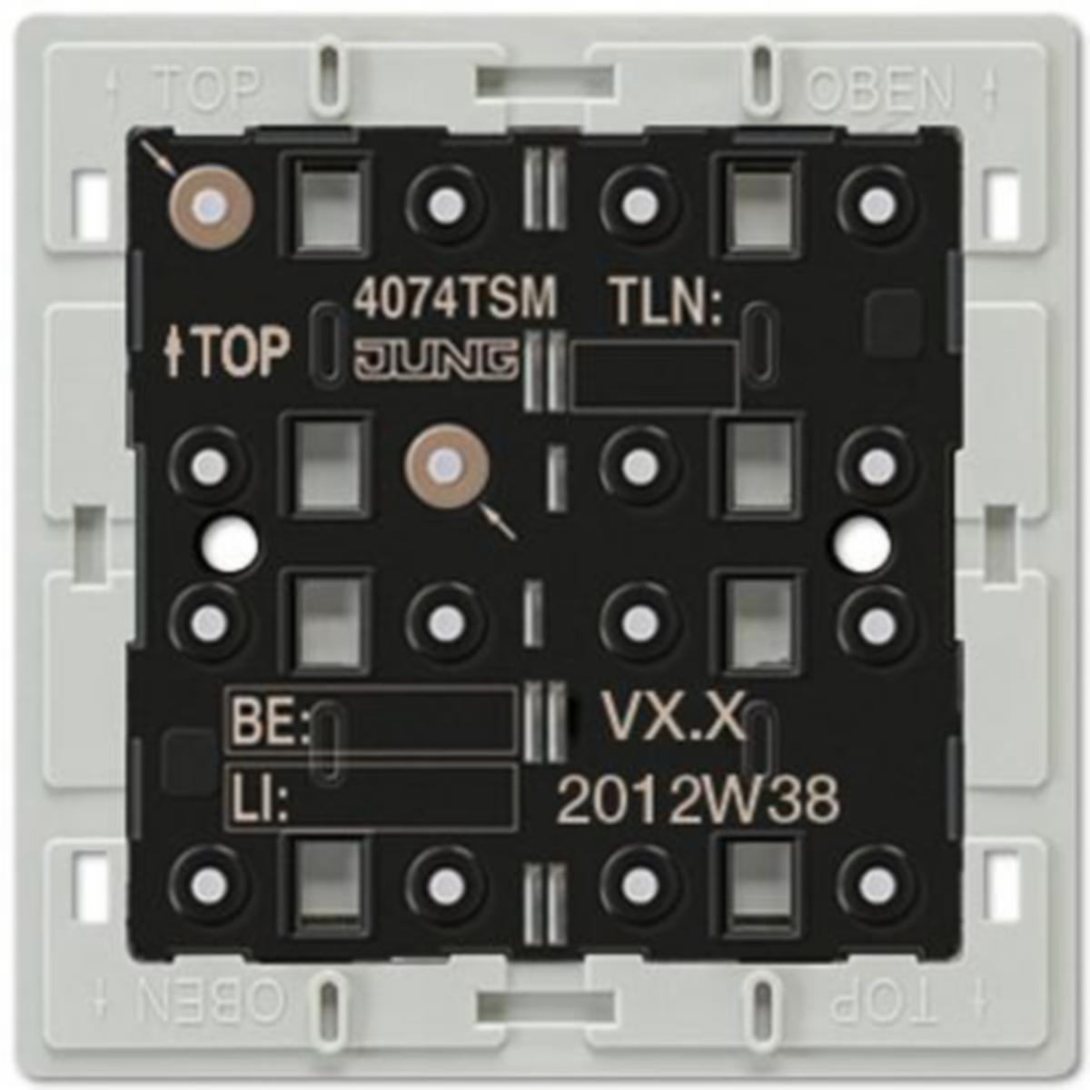 Painike KNX Ensto Jung - PAINIKE KNX JUNG PAINIKEKOJE F40 STANDARD 4-KAN