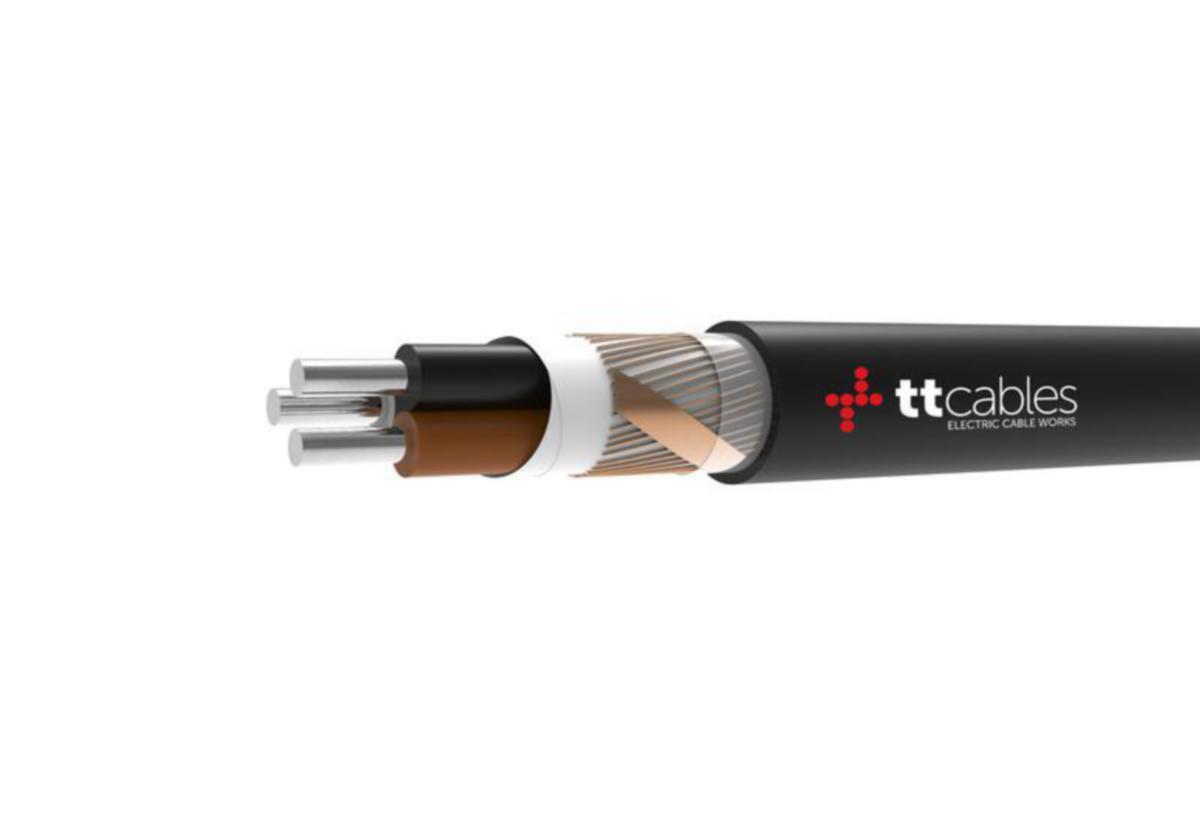 Alumiinivoimakaapeli-HF TT Kabeli AXCMK-PE - ALUMIINIVOIMAKAAP-HF TT CABLES AXCMK-PE 3X25/16 K500