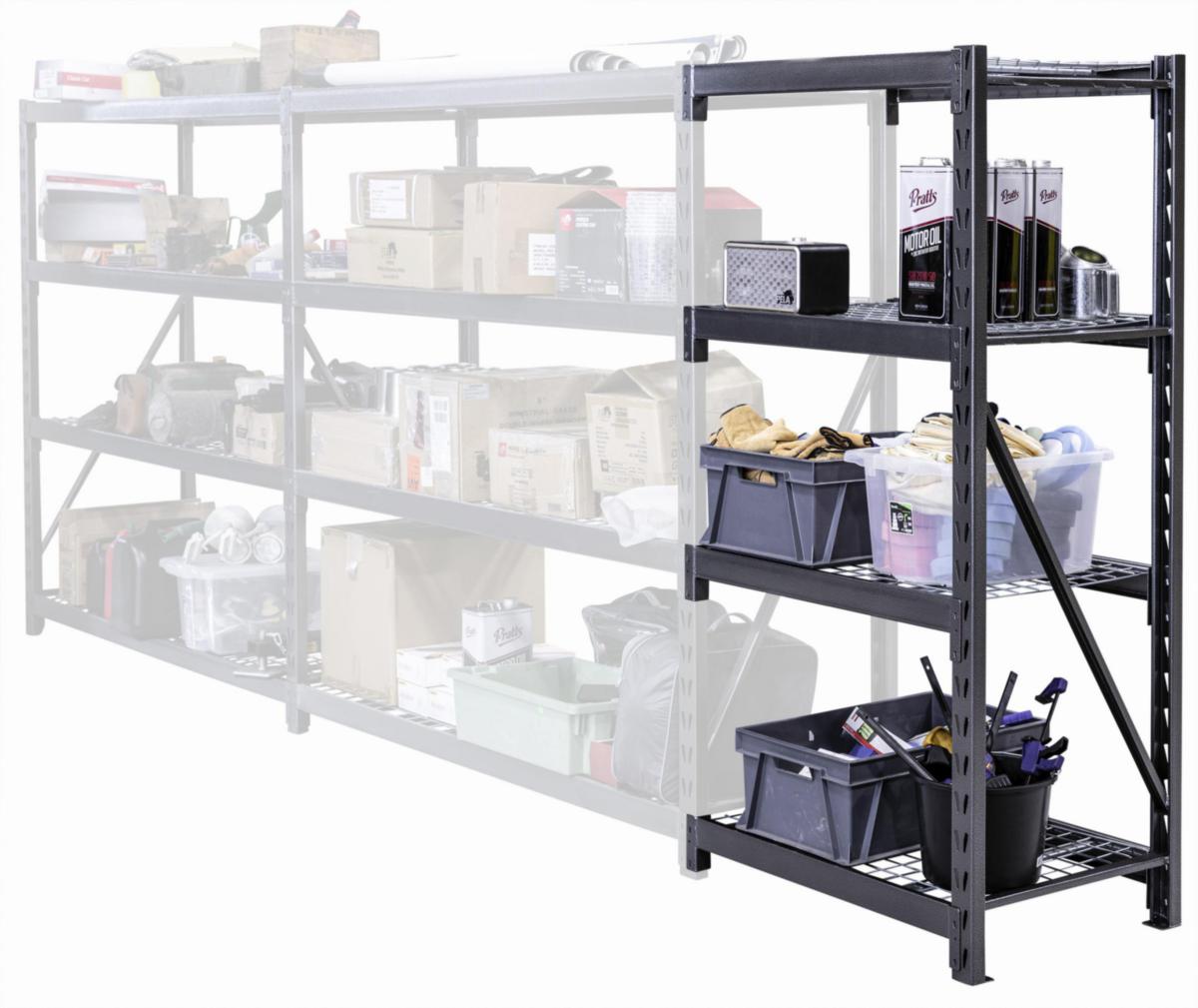 Hyllyn jatkosarja PELA 910 mm - HYLLYN PELA 505213 JATKOSARJA PELA 519950