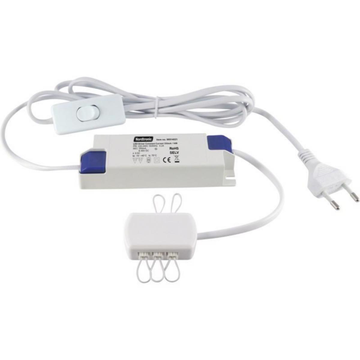 Ohjauskomponentti Nordtronic Linea - OHJAUSKOMPONENTTI LINEA 2,5-14W220-240VAC350MA NODIM