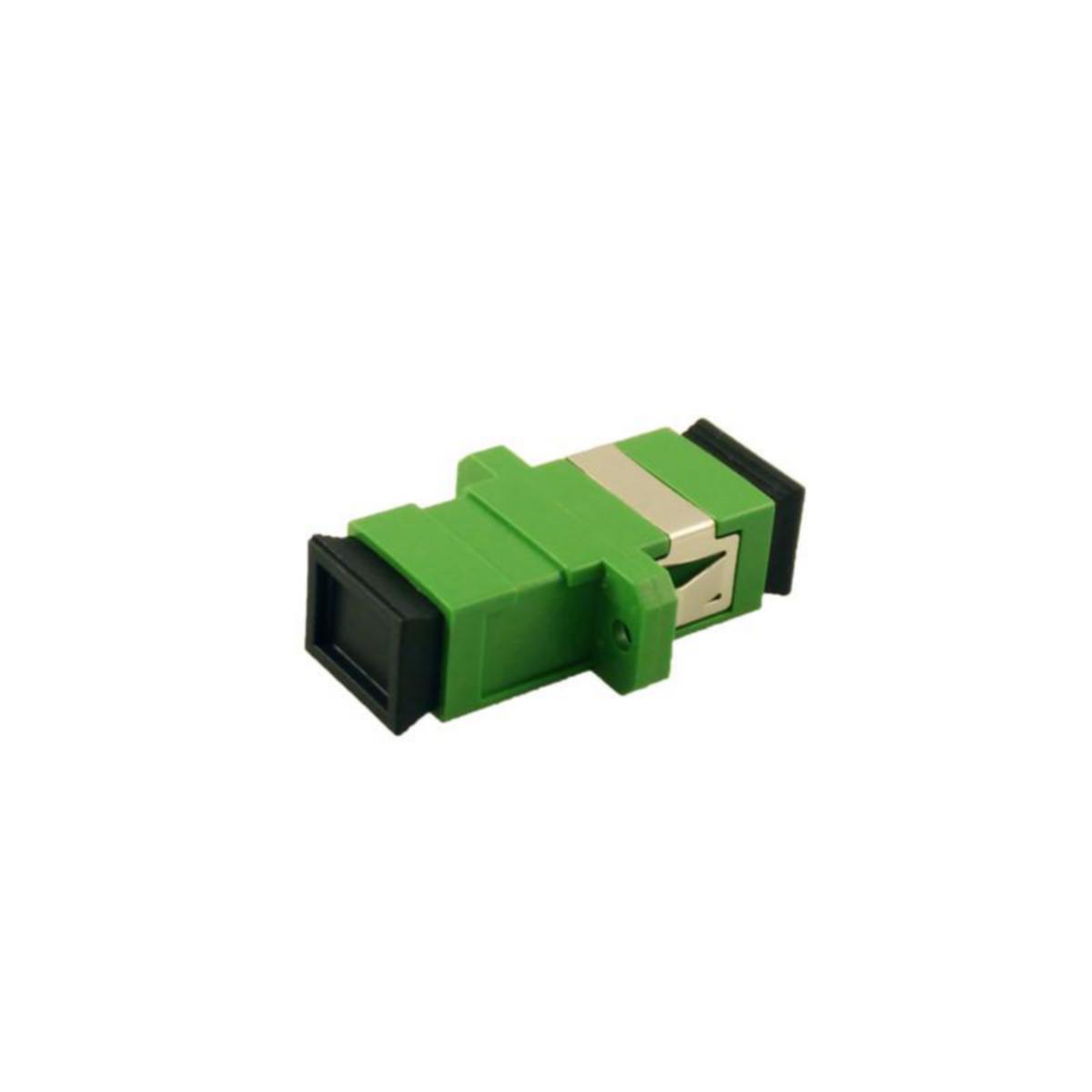 Adapteri LA-FIBER SM - ADAPTERI LA-FIBER SC APC SM SIMPLEX VIHREÄ