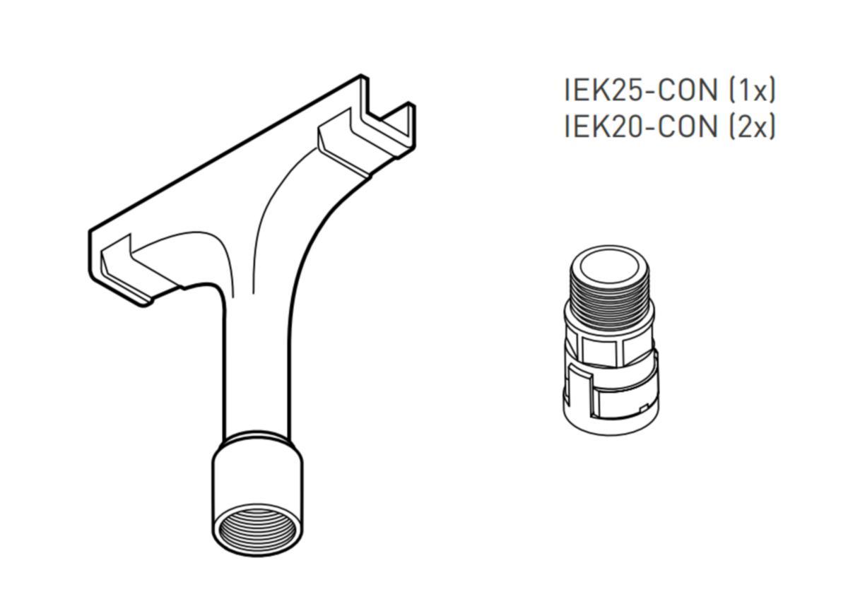 Läpivientiholkki, Tyco Thermal Controls - LÄPIVIENTIHOLKKI RAYCHEM IEK20-CON M20 ERISTEPELTIIN