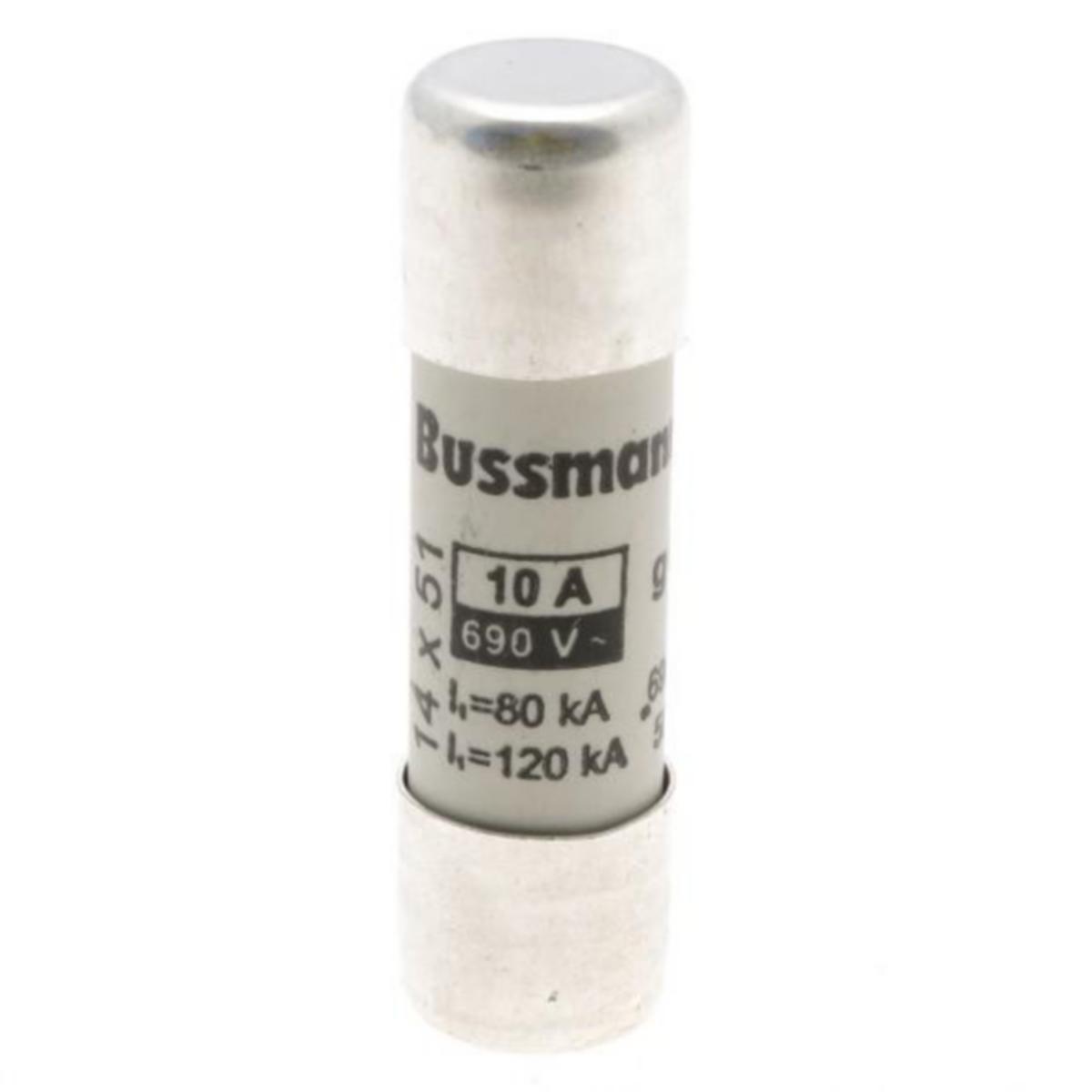 Putkisulake keraaminen Bussmann gG-gL 690VAC - KERAAMIN PUTKISULAKE BUSSMANN C14G10 14x51 gG-gL 10A 690V