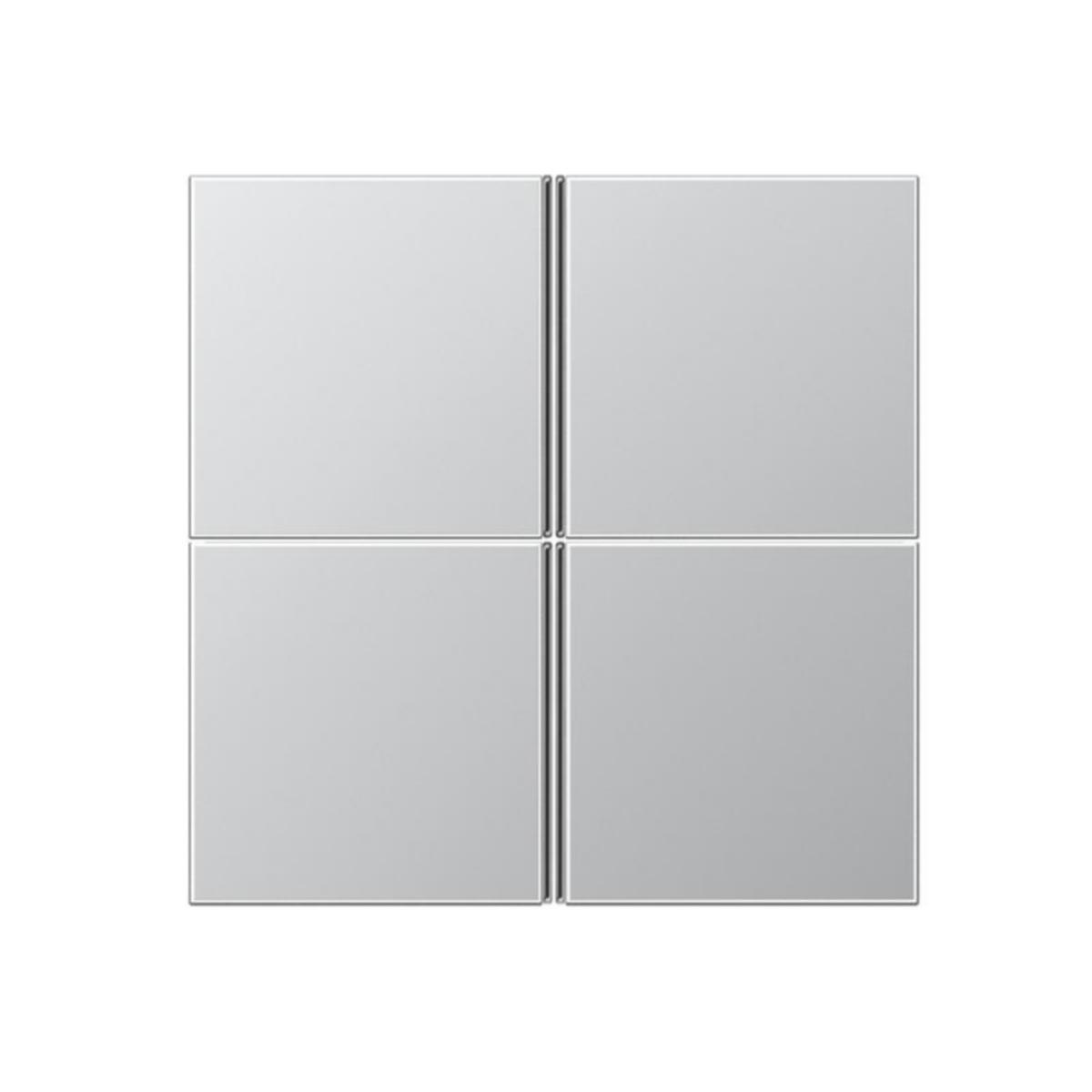 Painike KNX Ensto Jung - PAINIKE KNX JUNG F40 VIVUT 4 VIPUA. ALUMIINI