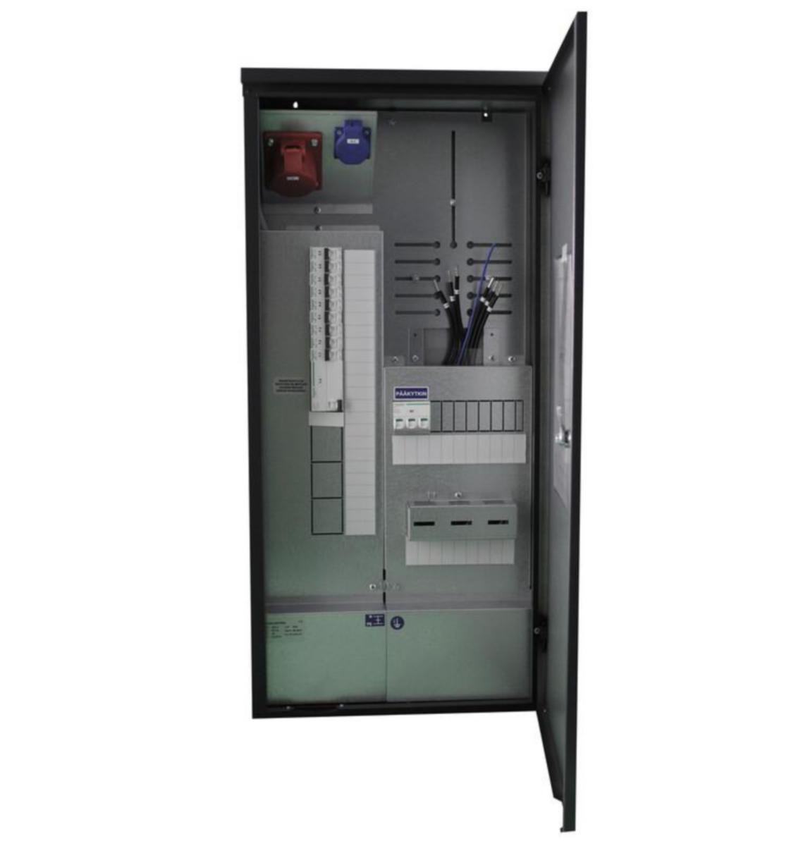 Mittauskeskus a-collection Tumman harmaa RAL7016 - MITTAUSKESKUS A-COLLECTION A-MKH50/9JS/VVS+PR HARMAA