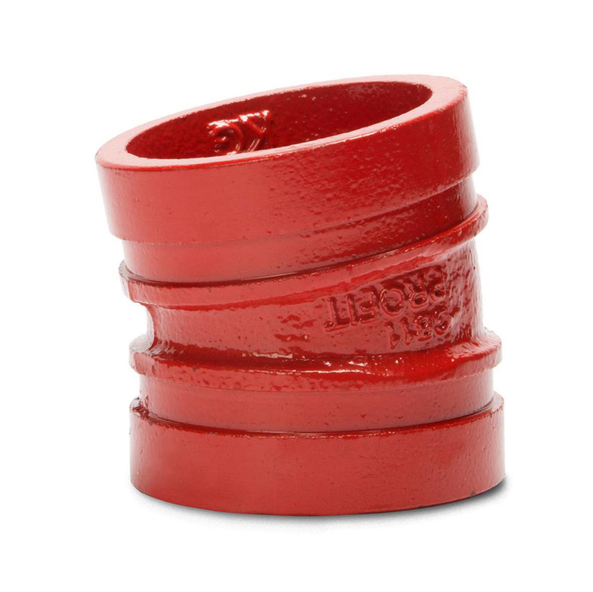 Urakulma 11.25° maalattu - URAKULMA 11.25° DN50 MAALATTU60.3 MM