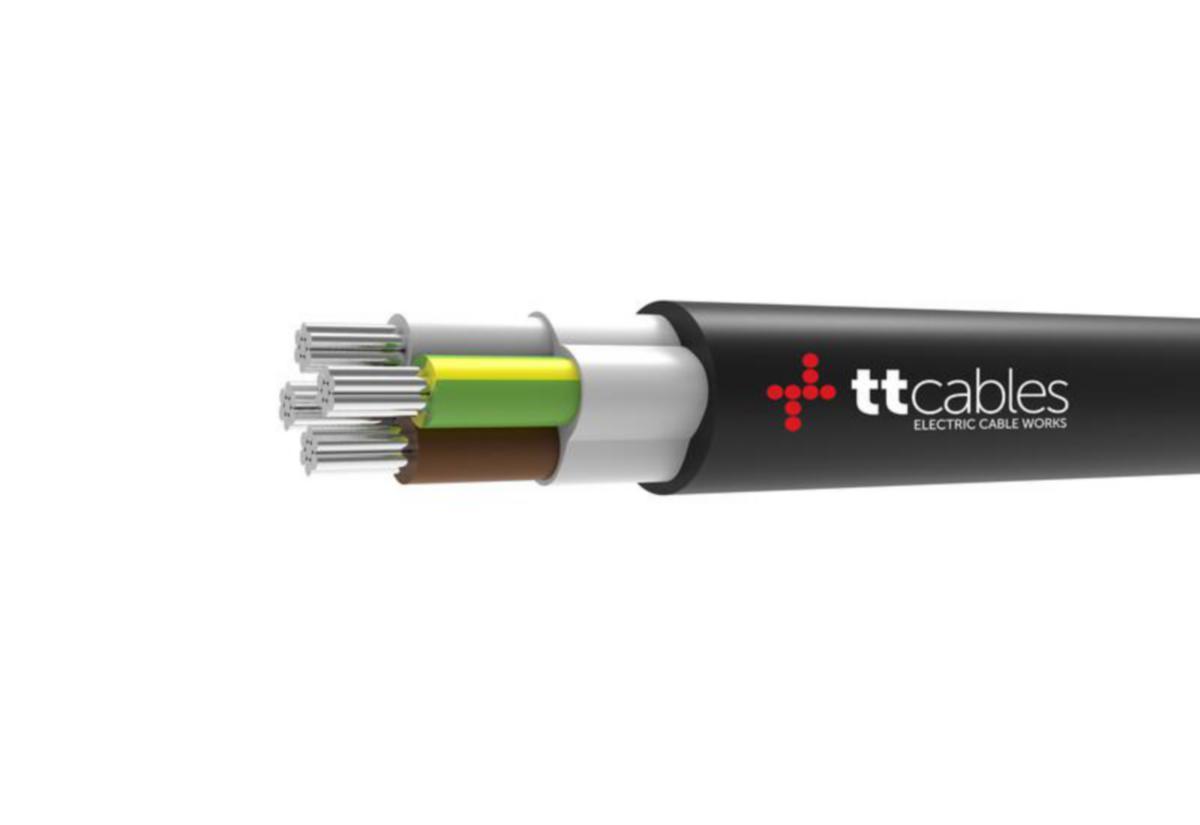 Alumiinivoimakaapeli TT Kabeli AXMK - ALUMIINIVOIMAKAAPELI TT CABLES AXMK-PE 4X25 RM K1000