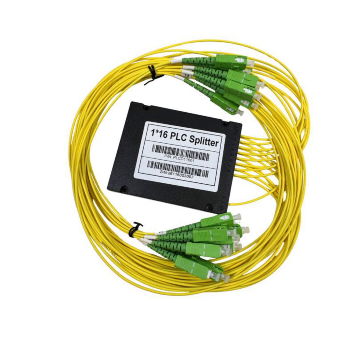 Optinen jaotin Finnsat PLC - OPTINEN JAOTIN FINNSAT PLC 1:16 SC/APC 13,5DB ABS