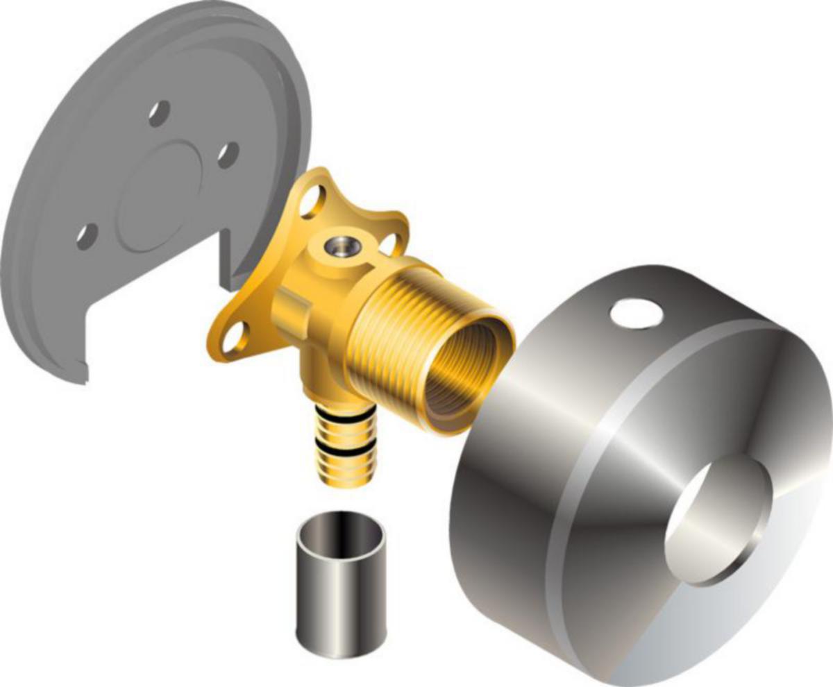 Puristushanakulma Wehopress EM - PURISTUSHANAKULMA EM WEHOPRESS 16 X 3/4" UK-1/2" SK