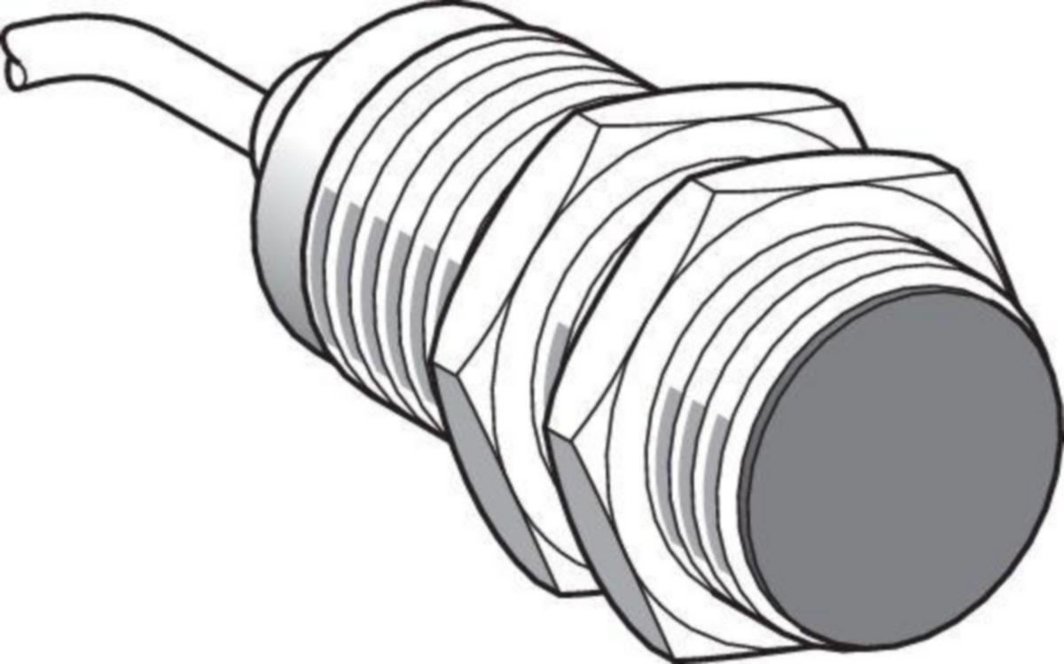 Induktiivinen tunnistin Telemecanique OsiSense XS103B3-sarja M8 - INDUKTIIVINEN TUNNISTIN M30 XS130B3PBPNP NC SN=15MM M12