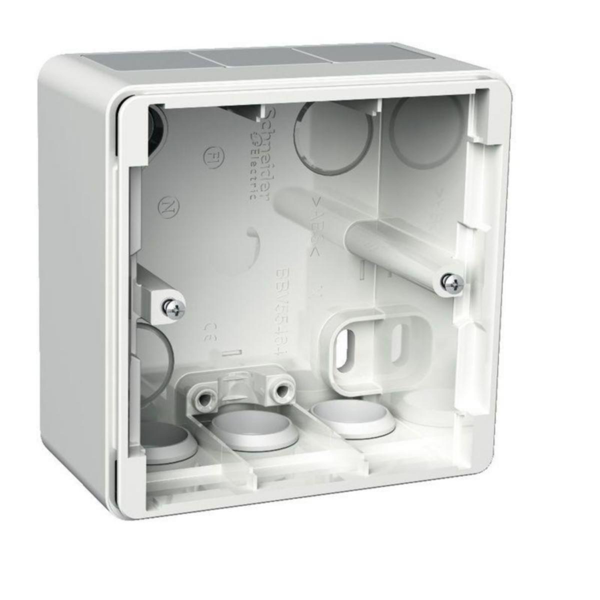Pintakehys Schneider Electric Exxact IP44 - ASENNUSRASIA EXXACT 1-PINTAKOJERASIA KORKEA IP44