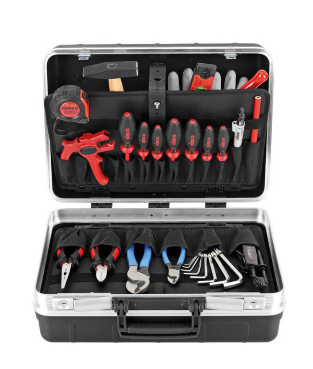 Työkalulajitelma salkussa Cimco - TYÖKALULAJITELMA CIMCO VARUSTETTU TYÖKALUSALKKU