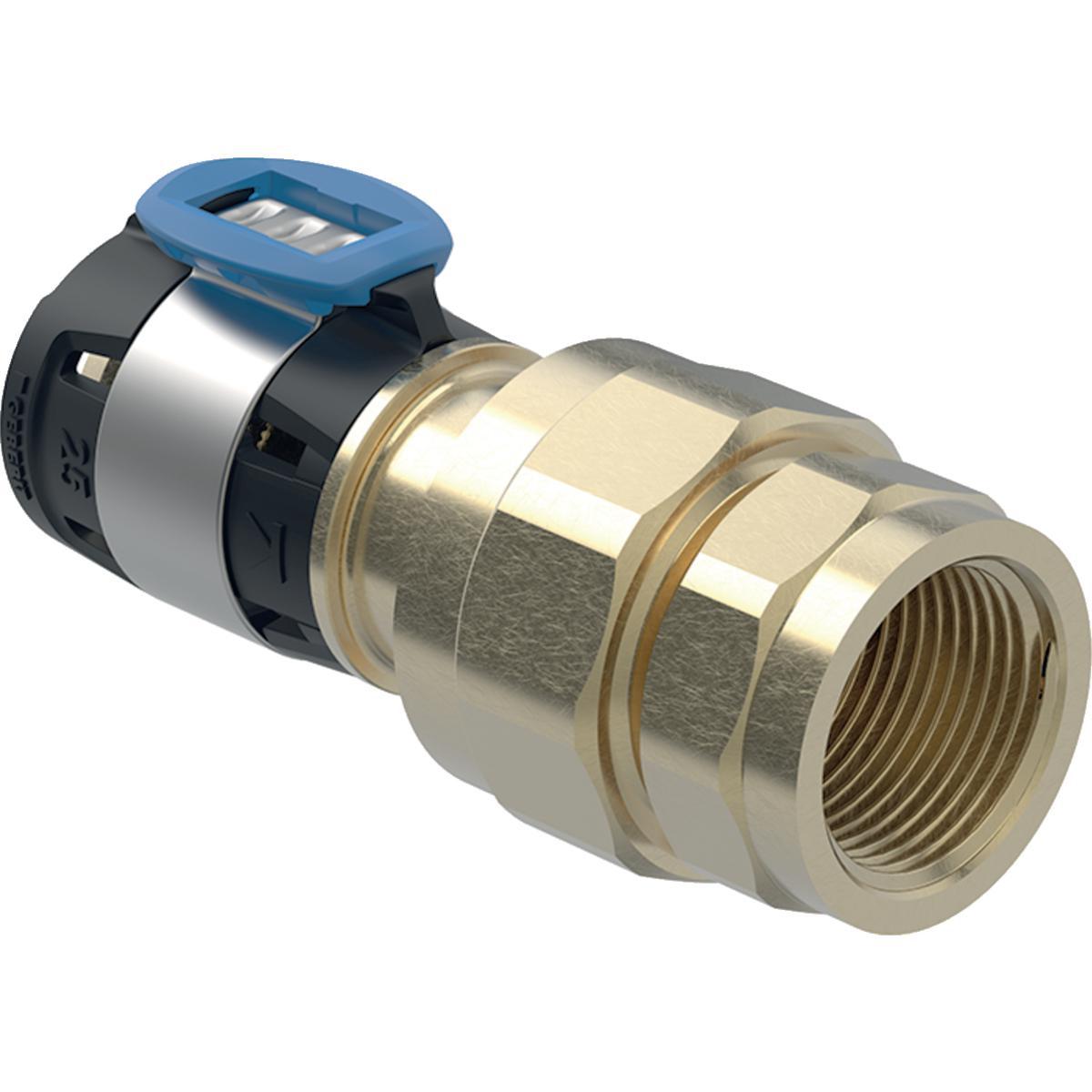 Yhdistäjä Geberit FlowFit sk - PURISTUS-/KIERREL. YHDISTÄJÄ SISÄKIERTEELLÄ D32-RP1
