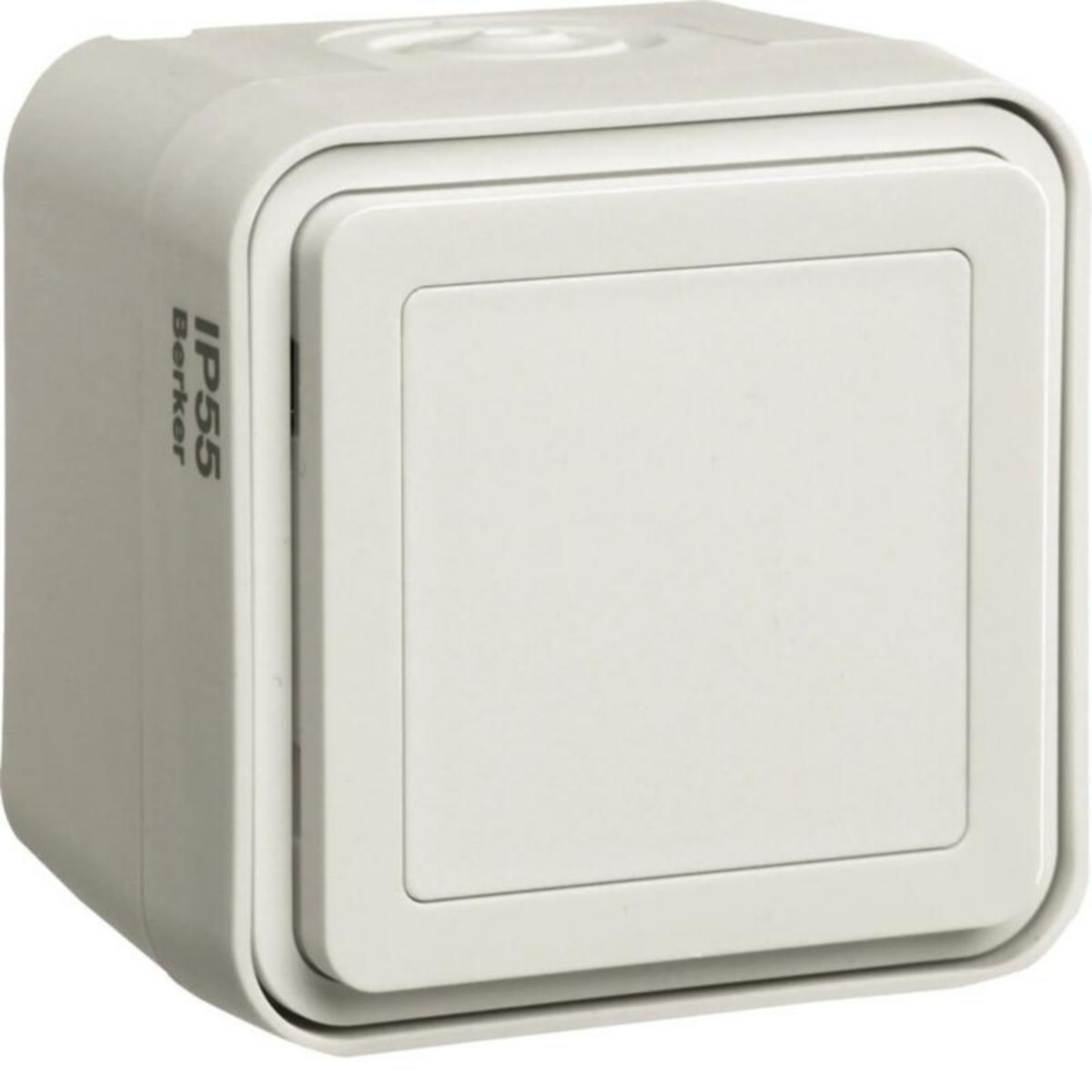 Pintakotelo Hager W.1 - PINTAKOTELO W.1 UMPIK. IP55 KYTKENTÄÄN VAL