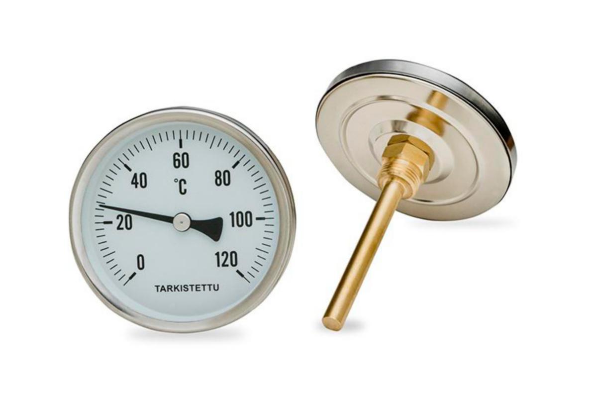 Lämpömittari TARK TK - LÄMPÖMITTARI TARK TK 1/2X100. L=100. 0-120°C