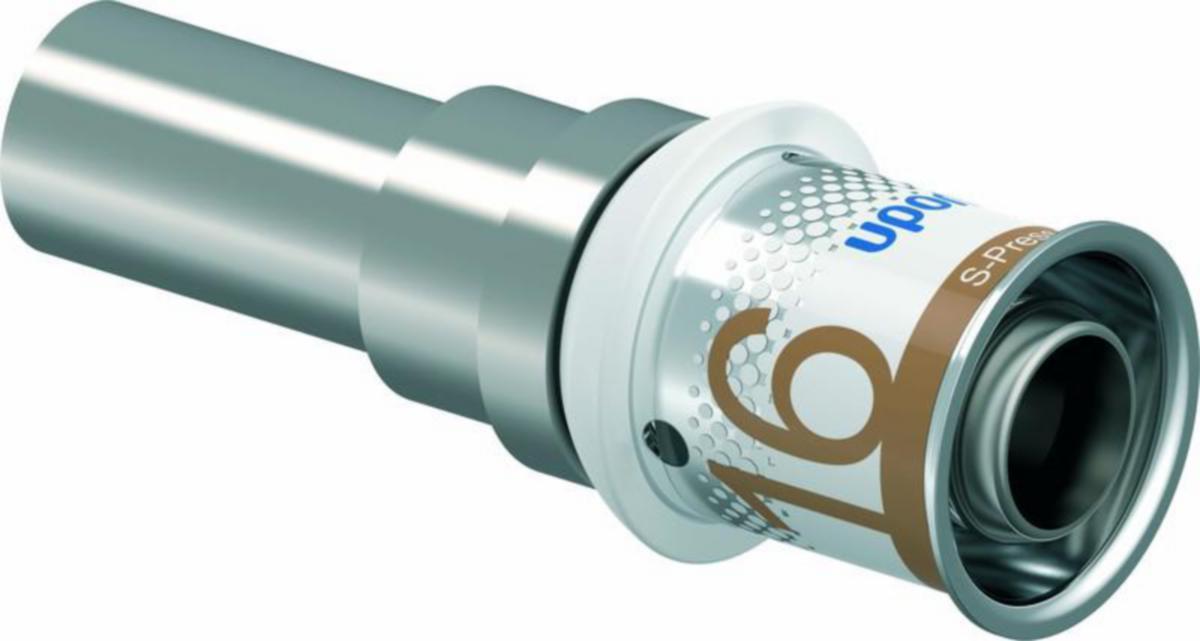 Kytkentäliitin Uponor S-Press Plus - KYTKENTÄLIITIN S-PRESS PLUS UPONOR 16-12CU