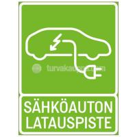 Merkintäkilvet sähköauton lataus alumiinia ST