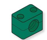 Putkikiinnike Dunlop Hiflex vakiosarja, puoliskopari