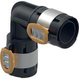 Kulmaliitin Geberit FlowFit 90°