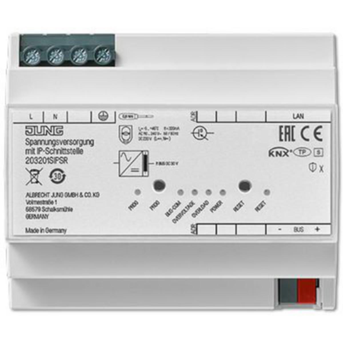 Virtalähde Ensto Jung - VIRTALÄHDE JUNG KNX VIRTALÄHDE 320MA+IP-LIITY