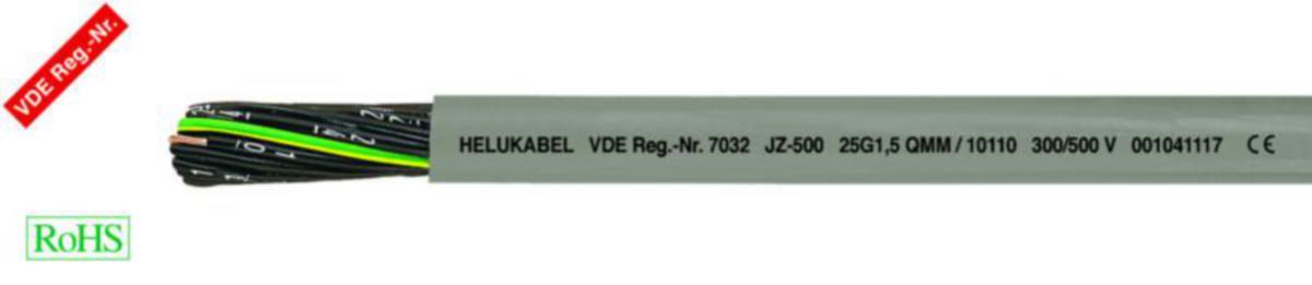 Ohjauskaapeli Helukabel OZ-500 - OHJAUSKAAPELI HELUKABEL OZ-500 5X0,5 10007
