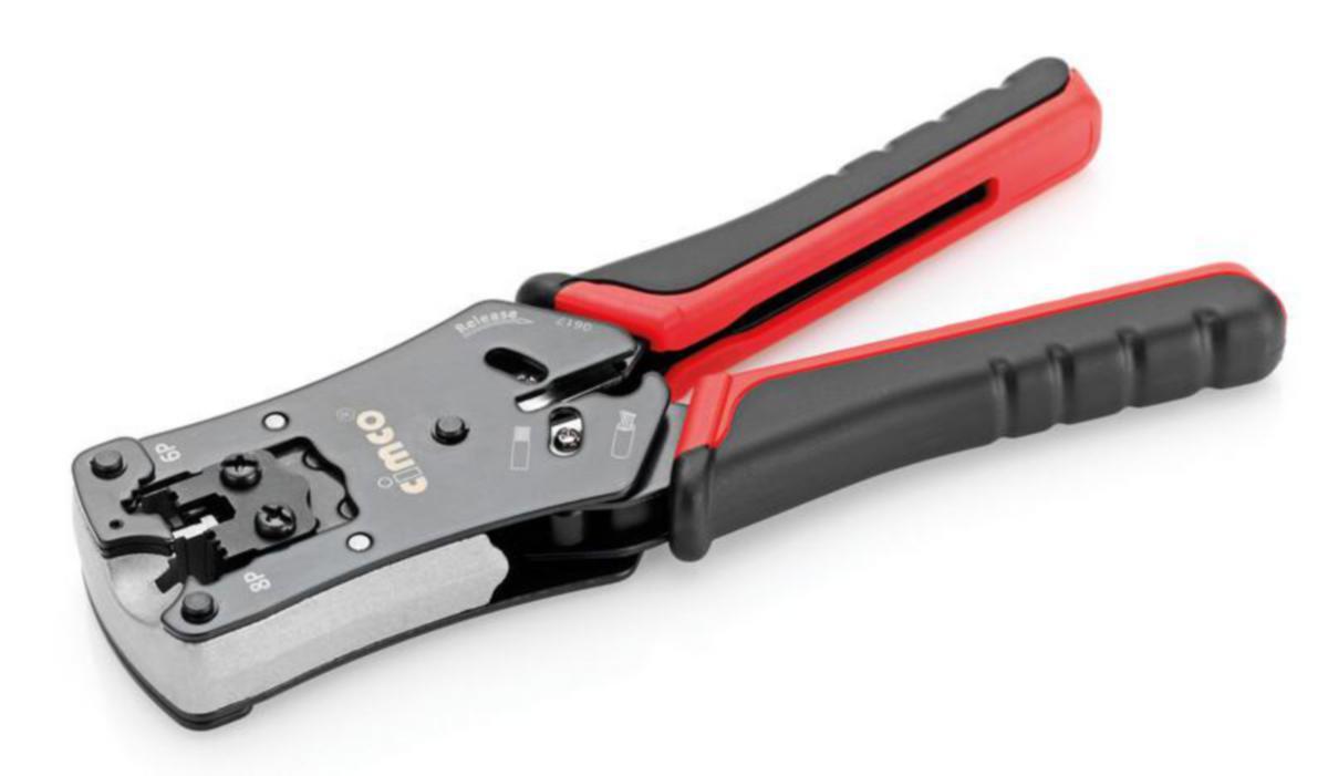 Puristuspihdit Cimco modulaaripistokkeille - PURISTUSPIHDIT CIMCO RJ10, RJ11, RJ12 EN RJ45