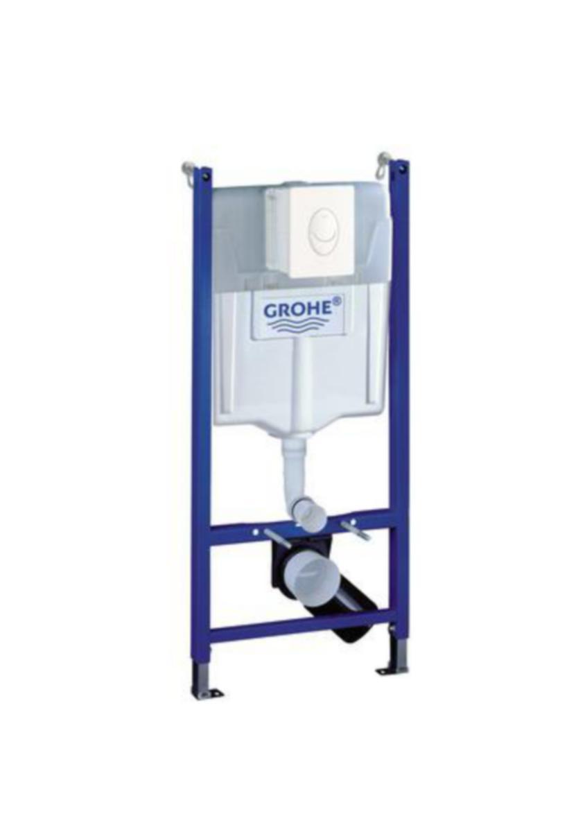 Asennusteline seinä-WC:lle Grohe Rapid SL - ASENNUSTELINE SEINÄ WC:LLE RAPID SL 1,13M SIS.PAINIKKEEN