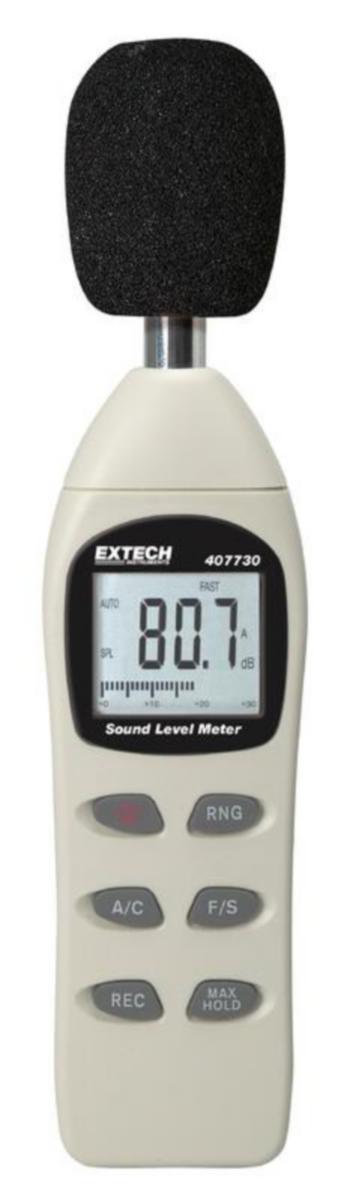 Desibelimittari 407730 Extech - DESIBELIMITTARI EXTECH ALUEELLE 40 - 130 dB
