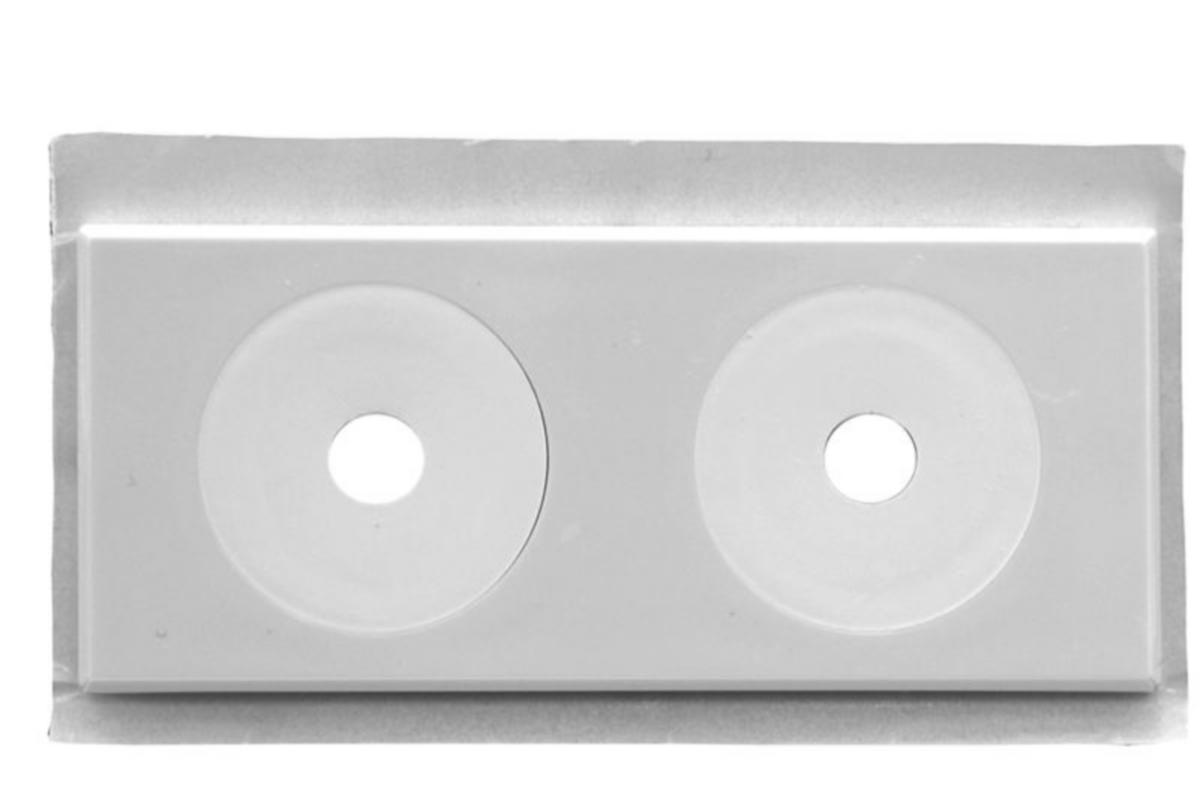 Peitelevy Faluplast 2-osainen liimattava - PEITELEVY 2-OS LIIMATTAVA 12-16MM, 40 C/C VALKOINEN