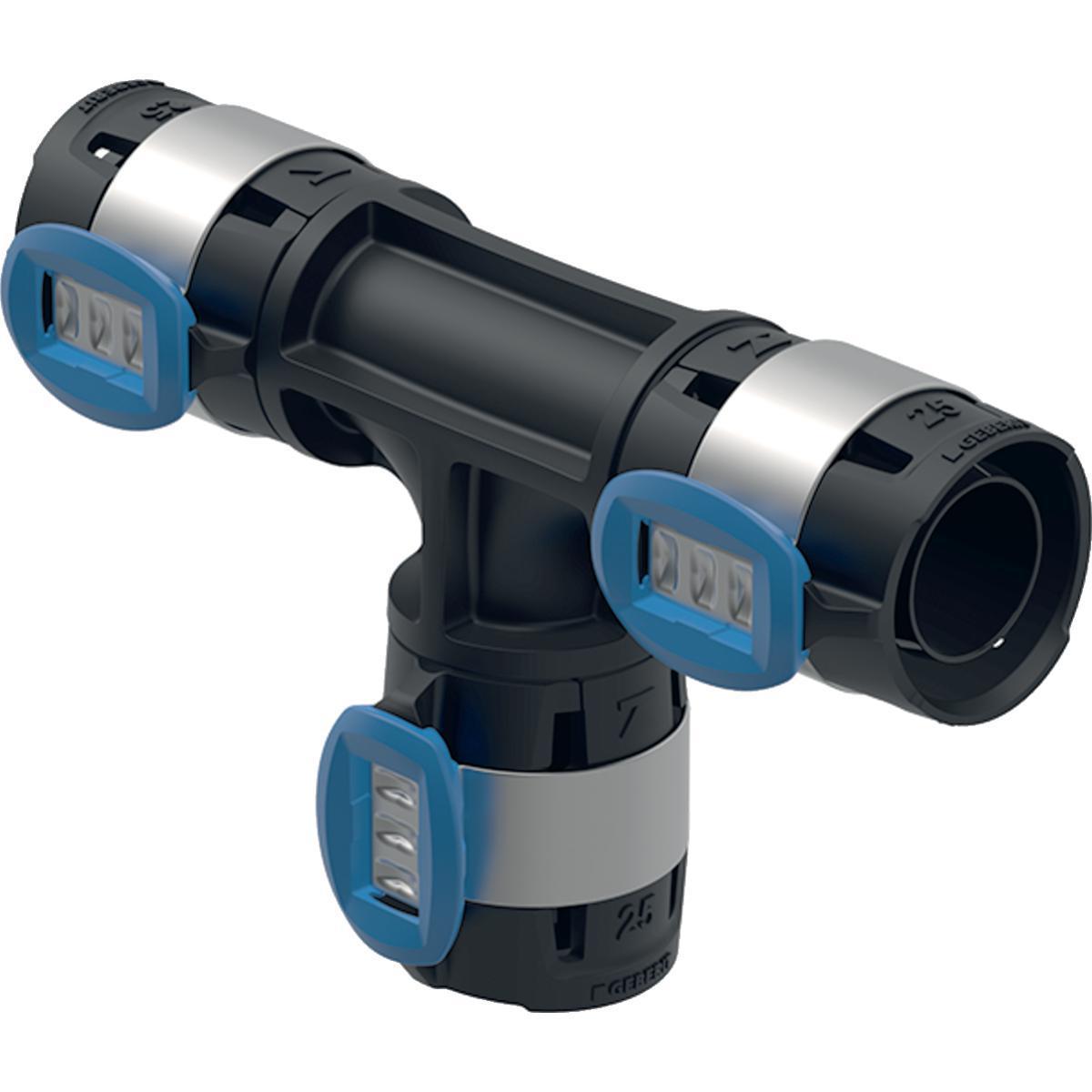 T-haara Geberit FlowFit - PURISTUSLIITIN T-HAARA LÄPIMITTAINEN D20-20-20