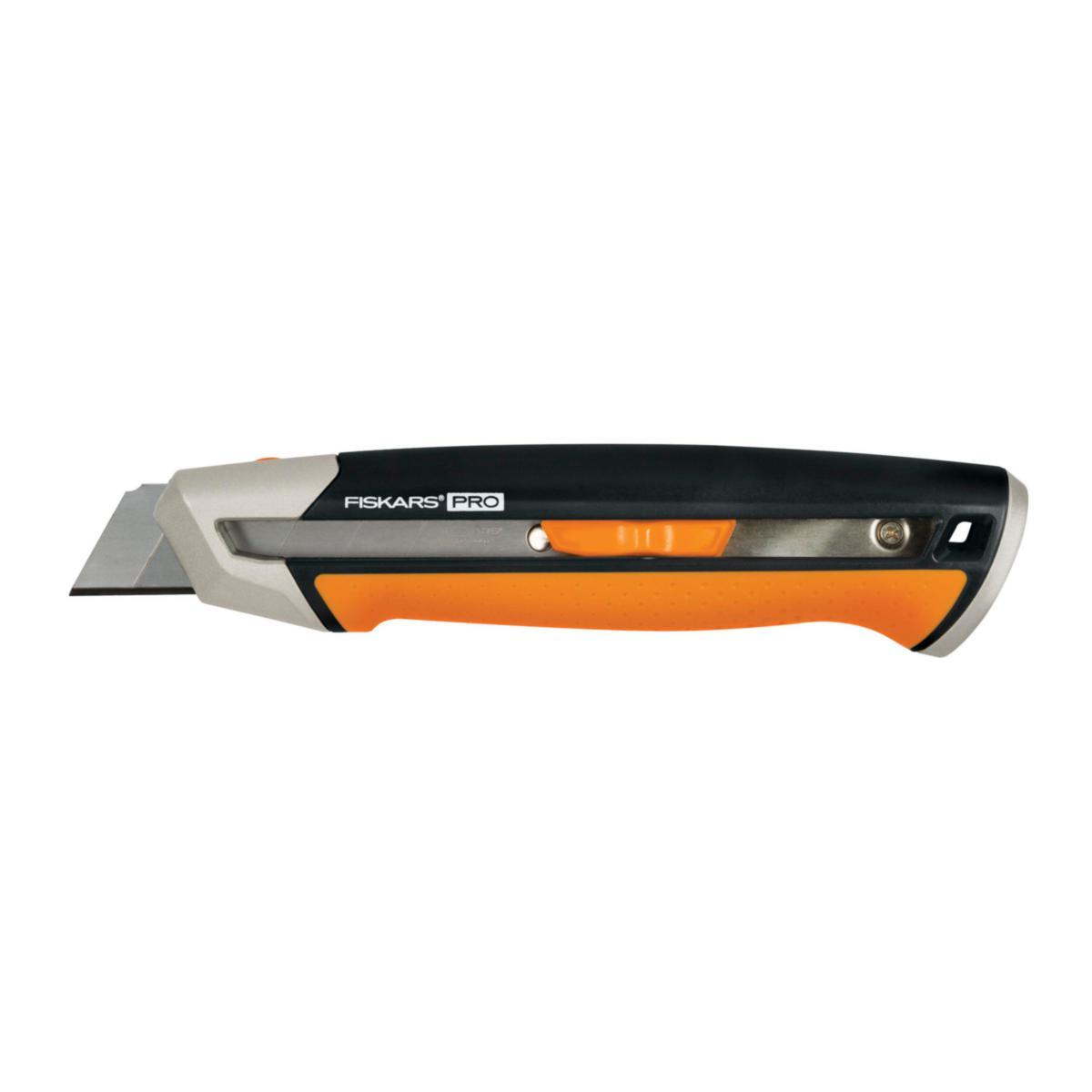 Katkoteräveitsi Fiskars CarbonMax 25mm - KATKOTERÄVEITSI 25MM FISKARS PRO CARBONMAX