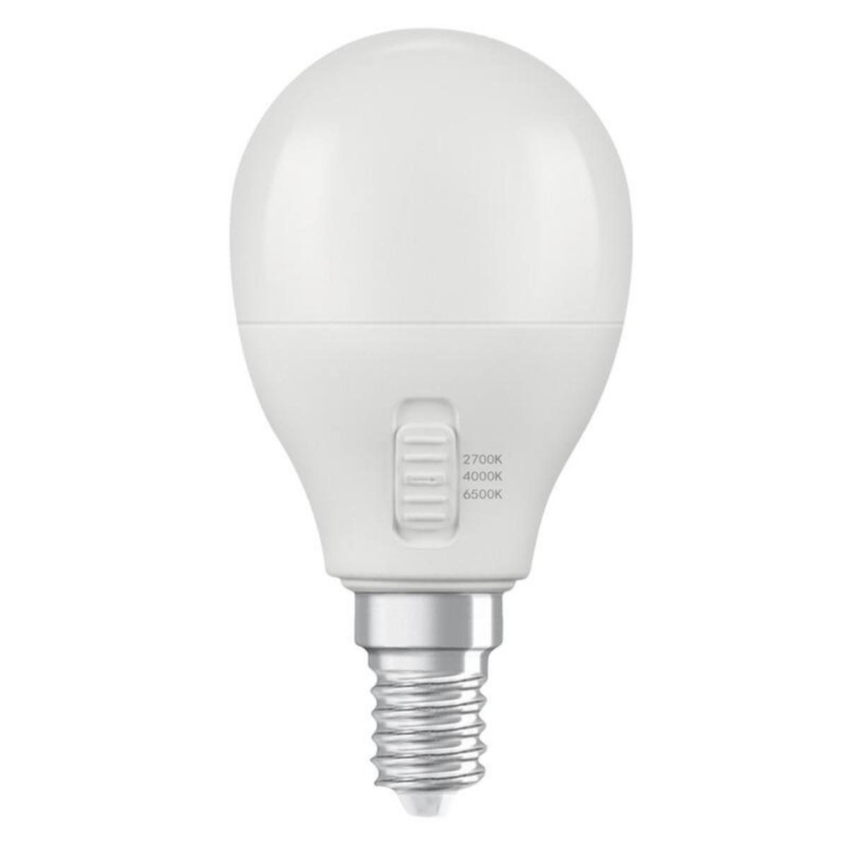 Pienkupulamppu Ledvance Performance Classic CCT Select - PIENKUPULAMPPU LEDVANCE CLP 4,9W 3CCT 470LM E14 DIM OP