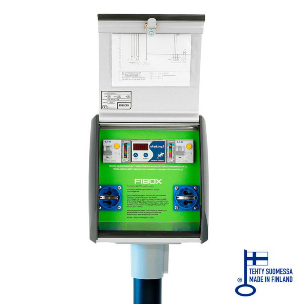 Latausasema hidaslataus Fibox Heat’n’Charge Smart - LATAUSASEMA HIDASLATAUS FIBOX HEAT'N'CHARGE SMART F-I