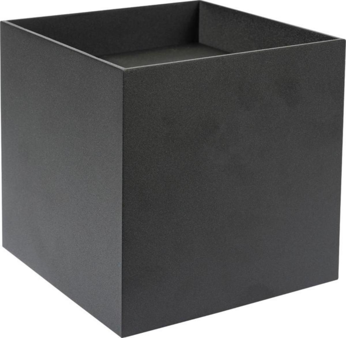 Seinävalaisin ulko Black Box Unilamp - SEINÄVALAISIN ULKO UNILAMP BOX IP55 2X3W 3K BLACK