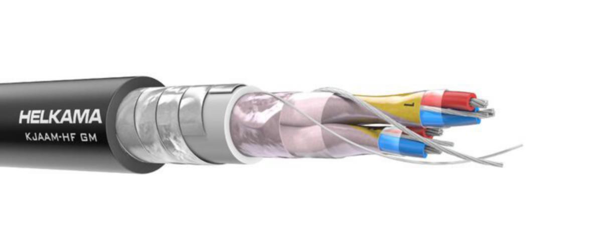 Instrumentointikaapeli Helkama KJAAM HF Cca - INST.KAAPELI-HF HELKAMA BICA KJAAM-HF GM 4X(2+1)X0.5+0.5