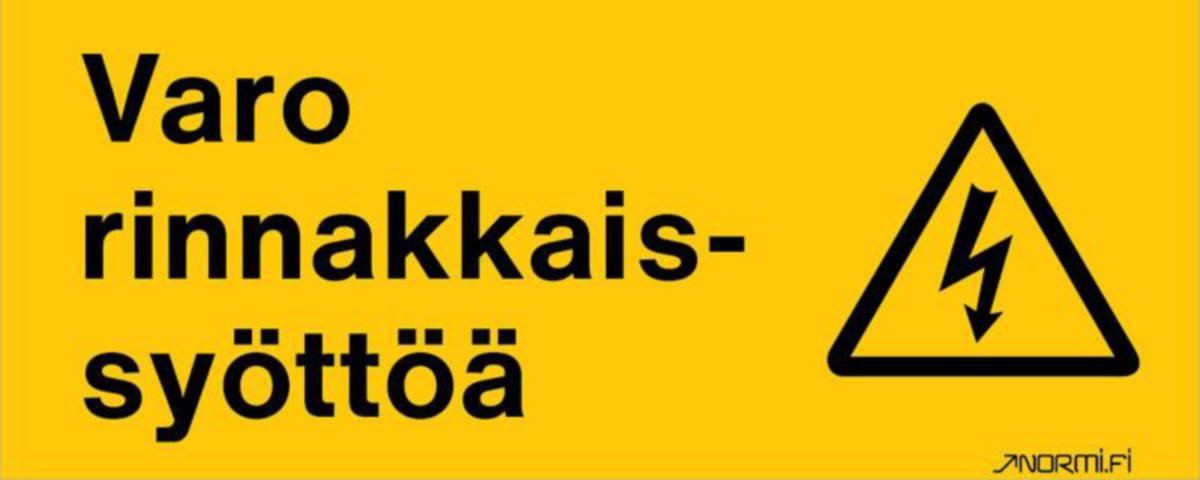 Merkintätarra Normiopaste - MERKINTÄTARRA NORMIOPASTE VARO RINNAKKAISSYÖTTÖÄ